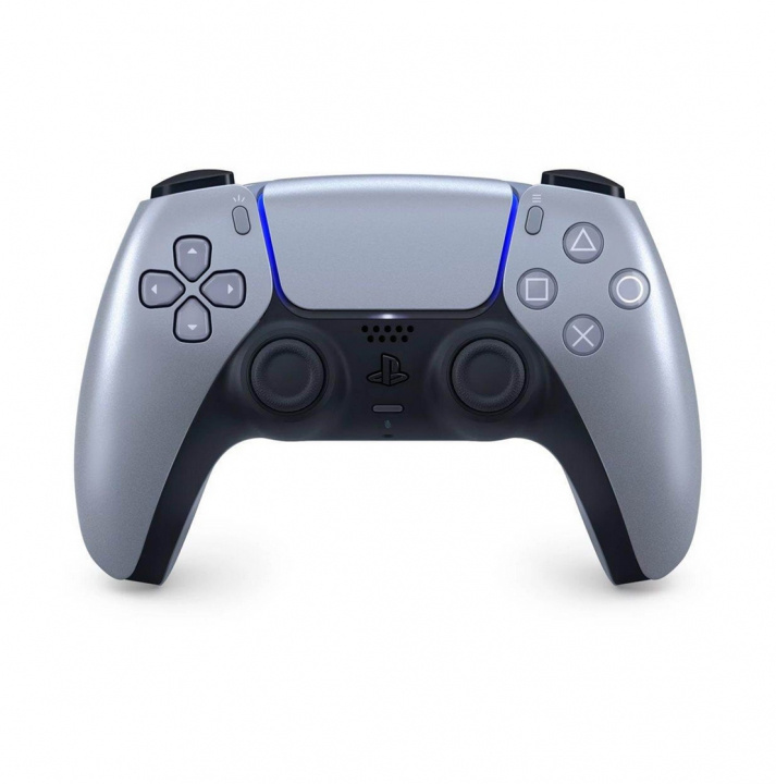 Sony PS5 DualSense Wireless Controller Sterling Silver i gruppen HJEMMEELEKTRONIK / Spilkonsoller og tilbehør / Sony PlayStation 5 / Tilbehør hos TP E-commerce Nordic AB (38-94782)