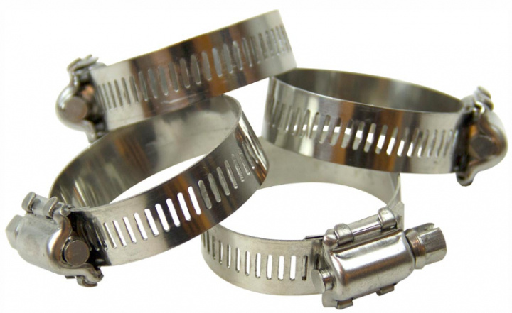 Swim & Fun Hose Clamps Stainless Steel, 4 pcs i gruppen HJEM, HUS & HAVE / Have og gårdhave / Pool & Tilbehør / Pool slange hos TP E-commerce Nordic AB (38-94959)
