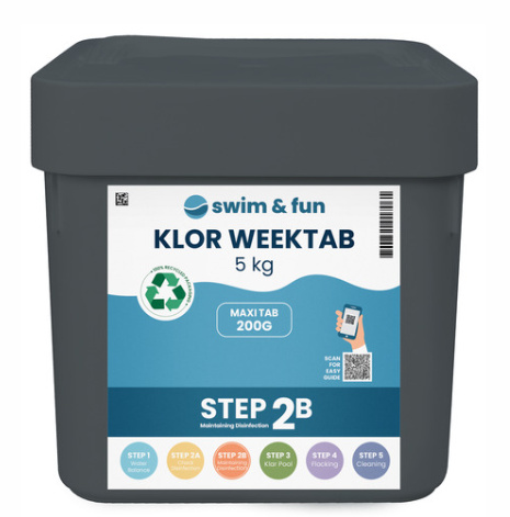 Klor WeekTab 200 g, 5 kg