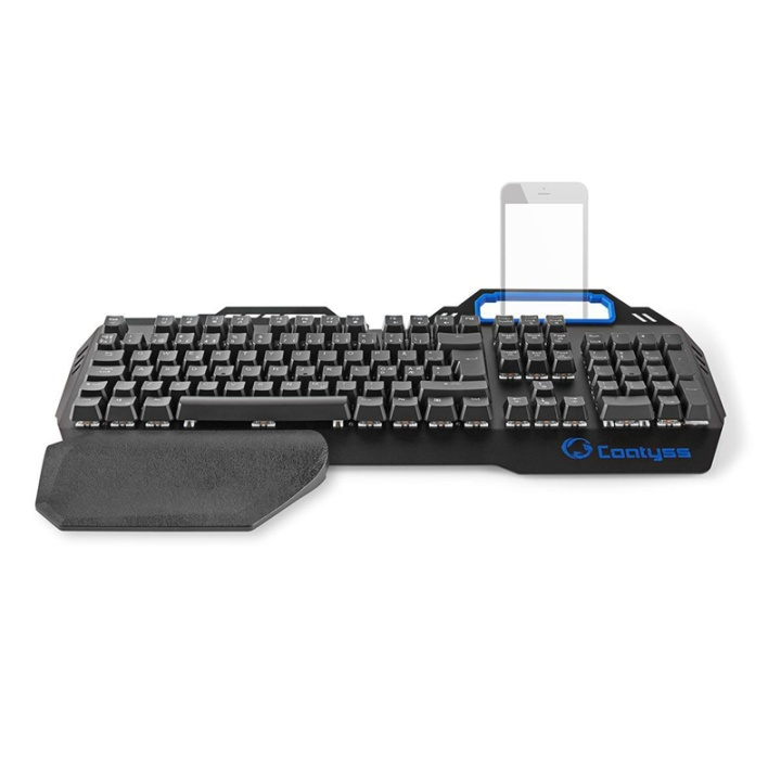 Nedis Wired Gaming Keyboard | USB | Mekaniske Taster | RGB | Nordisk | ND layout | USB Drevet | Strømkabellængde: 1.70 m | Gaming i gruppen COMPUTERTILBEHØR / GAMING / Tastatur hos TP E-commerce Nordic AB (38-95120)