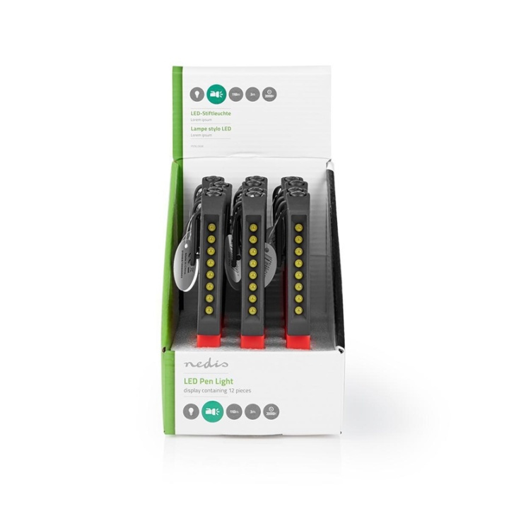 LED-pennficklampa LED-display i gruppen SPORT, FRITID & HOBBY / Lommelygter og Pandelygter / Lommelygter hos TP E-commerce Nordic AB (38-95127)