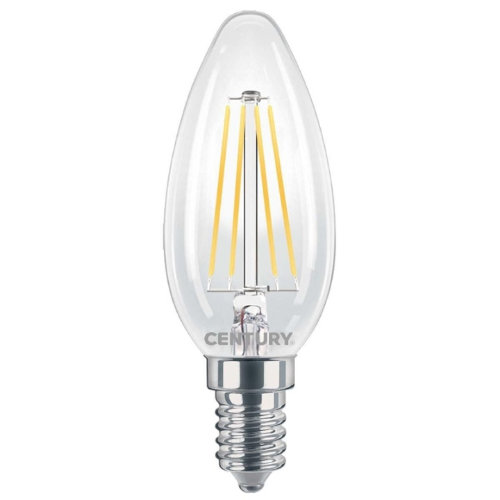 Century LED E14 Vintage Filament Lamp Candle 6 W 806 lm 2700 K i gruppen HJEMMEELEKTRONIK / Lys / LED lamper hos TP E-commerce Nordic AB (38-95177)