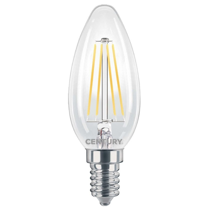 Century LED E14 Vintage Filament Lamp Candle 6 W 806 lm 2700 K i gruppen HJEMMEELEKTRONIK / Lys / LED lamper hos TP E-commerce Nordic AB (38-95177)