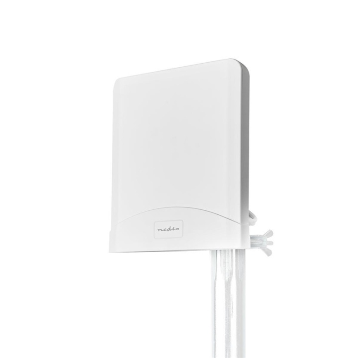Nedis 5G / 4G / 3G antenne | 5G | Indendørs eller udendørs | 698-5000 MHz | Forstærkning: 6 dB | 2.50 m | Hvid i gruppen HJEMMEELEKTRONIK / Lyd & billede / Tv og tilbehør / Antenner og tilbehør hos TP E-commerce Nordic AB (38-95274)