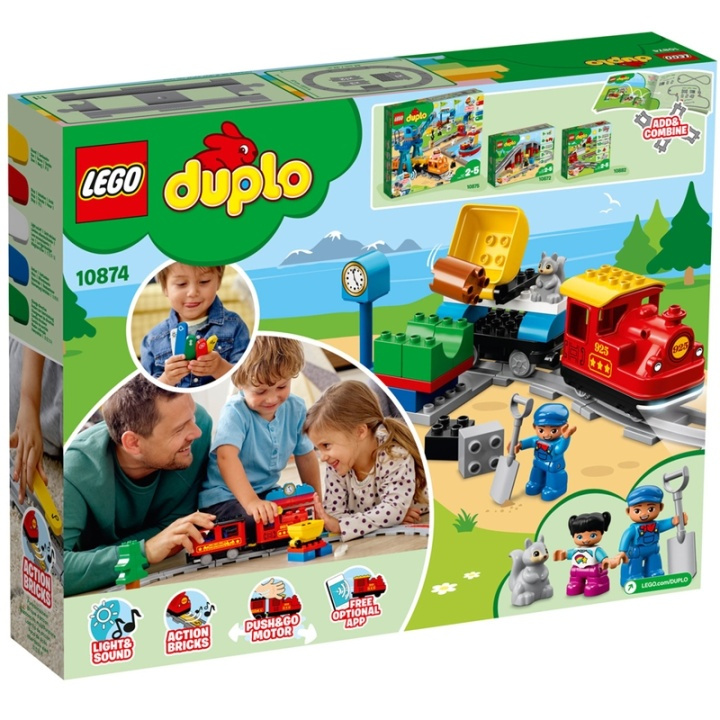 LEGO DUPLO Town - Ångtåg i gruppen LEGETØJ, BØRN & BABY / Legetøj / Bygge legesager / Lego hos TP E-commerce Nordic AB (38-95422)