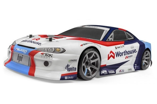 HPI Sport 3 Drift Worthouse James Dean Nissan S15 i gruppen LEGETØJ, BØRN & BABY / Radiostyrede / Radiostyrede biler hos TP E-commerce Nordic AB (38-95542)