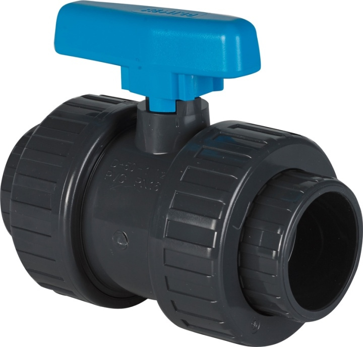 Kugleventil til swimmingpool, 2-vejs limrørsektion, 50 mm, PVC i gruppen HJEM, HUS & HAVE / Have og gårdhave / Pool & Tilbehør / Pool slange hos TP E-commerce Nordic AB (38-95573)