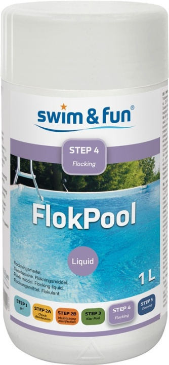 FlokPool 1 liter i gruppen HJEM, HUS & HAVE / Have og gårdhave / Pool & Tilbehør / Kemi til pools hos TP E-commerce Nordic AB (38-95635)