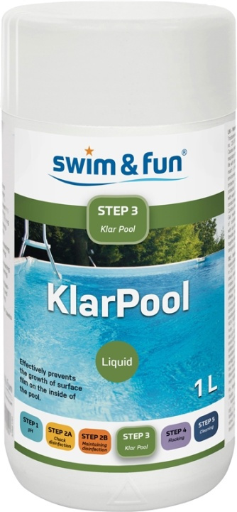 KlarPool 1 liter i gruppen HJEM, HUS & HAVE / Have og gårdhave / Pool & Tilbehør / Kemi til pools hos TP E-commerce Nordic AB (38-95644)