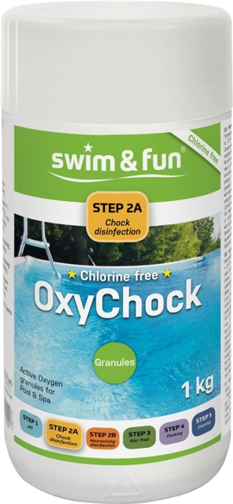 OxyChock Pool & Spa 1 kg i gruppen HJEM, HUS & HAVE / Have og gårdhave / Pool & Tilbehør / Kemi til pools hos TP E-commerce Nordic AB (38-95675)