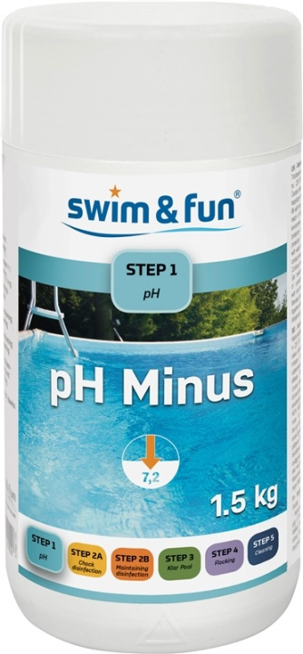 PH Minus 1,5 kg i gruppen HJEM, HUS & HAVE / Have og gårdhave / Pool & Tilbehør / Kemi til pools hos TP E-commerce Nordic AB (38-95677)