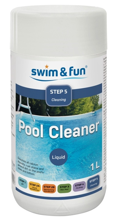 Pool Cleaner 1L i gruppen HJEM, HUS & HAVE / Have og gårdhave / Pool & Tilbehør / Kemi til pools hos TP E-commerce Nordic AB (38-95682)