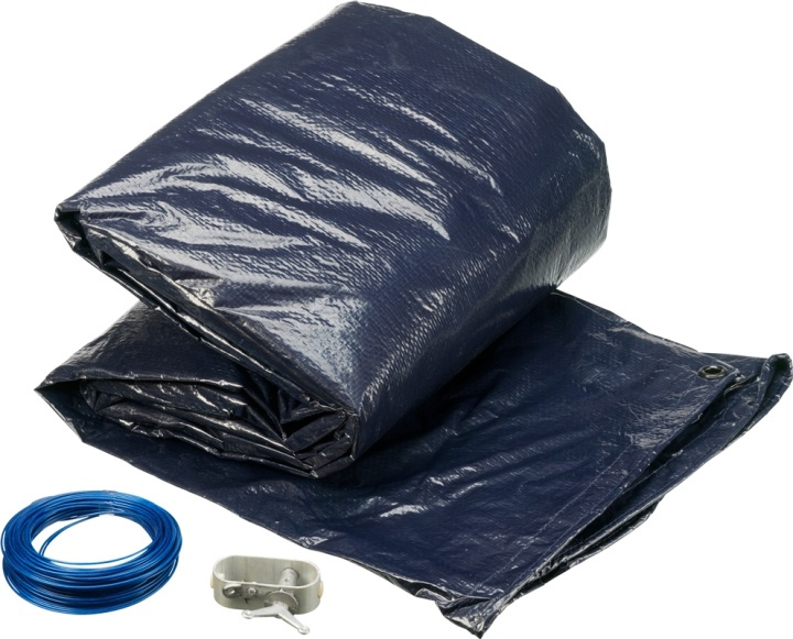 Poolcover Vinter med wirelås 5 x 3 m i gruppen HJEM, HUS & HAVE / Have og gårdhave / Pool & Tilbehør / Pool overdækning hos TP E-commerce Nordic AB (38-95701)