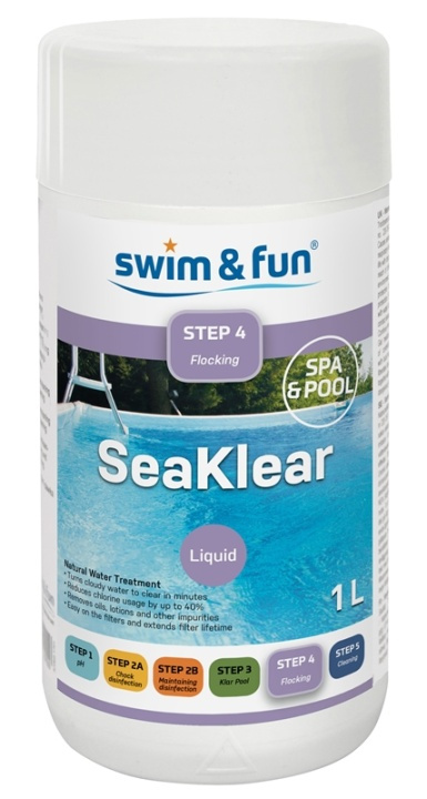 SeaKlear Flocking Liquid 1 L i gruppen HJEM, HUS & HAVE / Have og gårdhave / Pool & Tilbehør / Kemi til pools hos TP E-commerce Nordic AB (38-95734)