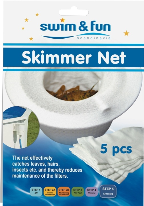 Skimmer Net 5 pcs i gruppen HJEM, HUS & HAVE / Have og gårdhave / Pool & Tilbehør / Poolskimmer hos TP E-commerce Nordic AB (38-95735)