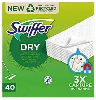 Swiffer Sweeper Refill-klude 40 stk i gruppen HJEM, HUS & HAVE / Rengøringsmidler / Øvrigt rengørings tilbehør hos TP E-commerce Nordic AB (38-95885)