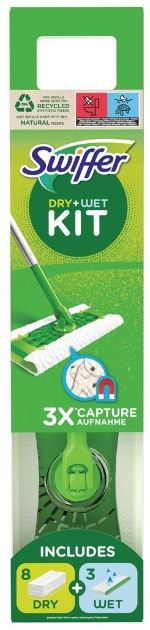 Swiffer Floor Mop Startkit i gruppen HJEM, HUS & HAVE / Rengøringsmidler / Øvrigt rengørings tilbehør hos TP E-commerce Nordic AB (38-95886)