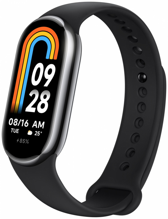 Xiaomi Smart Band 8, grafit sort i gruppen SPORT, FRITID & HOBBY / Smartwatch & Aktivitetsmåler / Aktivitetsarmbånd hos TP E-commerce Nordic AB (38-95942)