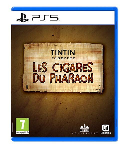 TINTIN REPORTER - CIGARS OF THE PHARAOH PS5 i gruppen HJEMMEELEKTRONIK / Spilkonsoller og tilbehør / Sony PlayStation 5 hos TP E-commerce Nordic AB (38-95945)