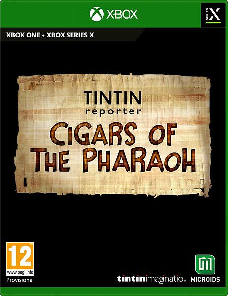 TINTIN REPORTER - CIGARS OF THE PHARAOH XBOX i gruppen HJEMMEELEKTRONIK / Spilkonsoller og tilbehør / Xbox Series X hos TP E-commerce Nordic AB (38-95946)