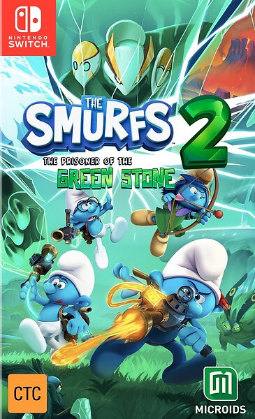 Smølferne 2: FANGEN AF DEN GRØNNE STEN (switch) i gruppen HJEMMEELEKTRONIK / Spilkonsoller og tilbehør / Nintendo Switch / Spil hos TP E-commerce Nordic AB (38-95947)