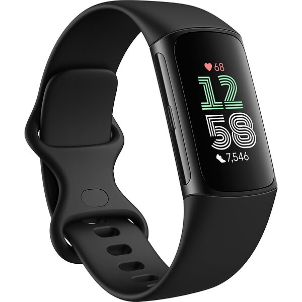 Fitbit Charge 6 Obsidian Black i gruppen SPORT, FRITID & HOBBY / Smartwatch & Aktivitetsmåler / Aktivitetsarmbånd hos TP E-commerce Nordic AB (38-95958)