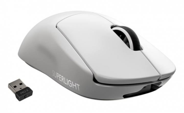Logitech PRO X SUPERLIGHT trådløs gaming-mus, hvid i gruppen COMPUTERTILBEHØR / Mus og tastatur / Mus / Gaming hos TP E-commerce Nordic AB (38-95966)
