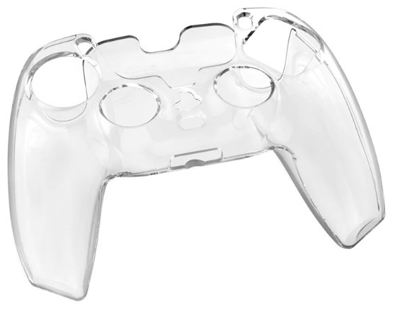 Silikongrepp Crystal case till PS5 kontroll, genomskinlig i gruppen HJEMMEELEKTRONIK / Spilkonsoller og tilbehør / Sony PlayStation 5 hos TP E-commerce Nordic AB (38-95976)