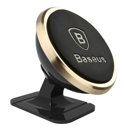 Baseus 360 Magnetisk Mobilhållare till bil Guld i gruppen BIL / Bilholder / Bilholder Smartphone hos TP E-commerce Nordic AB (38-95994)