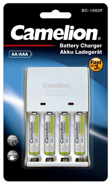 Camelion BC-1002F Batteriladdare till AA/AAA i gruppen HJEMMEELEKTRONIK / Batterier og opladere / Batterioplader hos TP E-commerce Nordic AB (38-96027)
