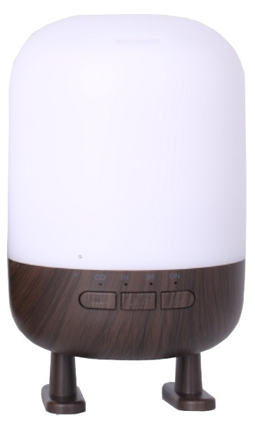 Luftfugter med højttaler og lampe, mørkt trædesign i gruppen HJEM, HUS & HAVE / Ventilator & Klima apparater / Luftfriskere hos TP E-commerce Nordic AB (38-96086)