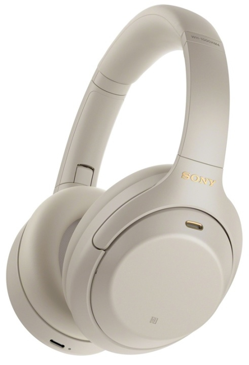 Sony WH-1000XM4 Brusreducerande trådlösa hörlurar, Silver i gruppen HJEMMEELEKTRONIK / Lyd & billede / Hovedtelefoner & Tilbehør / Hovedtelefoner hos TP E-commerce Nordic AB (38-96231)
