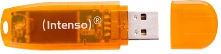 Intenso 64GB Rainbow Line USB-minne i gruppen HJEMMEELEKTRONIK / Lagringsmedier / USB-flash drev / USB 2.0 hos TP E-commerce Nordic AB (38-96238)