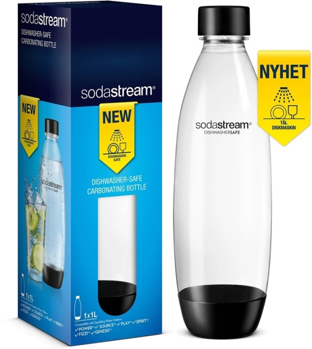SodaStream Fuse Diskmaskinssäker flaska, 1L i gruppen HJEM, HUS & HAVE / Husholdningsapparater / Vand & Juice / Kulsyremaskiner / Tilbehør hos TP E-commerce Nordic AB (38-96248)
