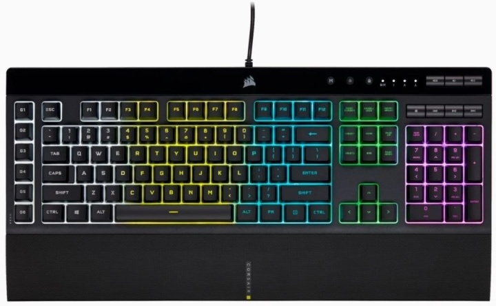 Corsair K55 RGB PRO Gamingtangentbord i gruppen COMPUTERTILBEHØR / GAMING / Tastatur hos TP E-commerce Nordic AB (38-96285)