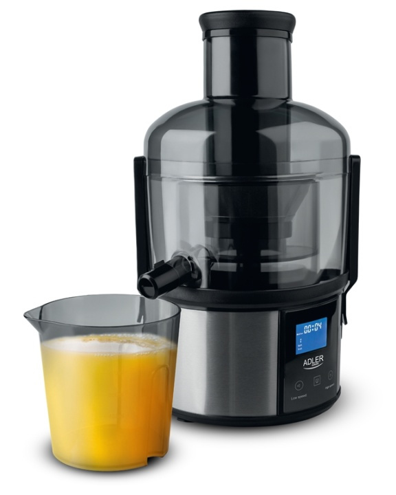 Adler Juicepress med LCD-display (AD 4124) i gruppen HJEM, HUS & HAVE / Husholdningsapparater / Vand & Juice / Råjuicecentrifuge hos TP E-commerce Nordic AB (38-96315)