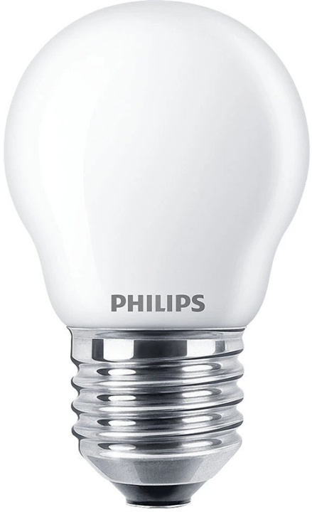 Philips LED-lampa Frostat glas, E27 2700K 470lm 4,3W i gruppen HJEMMEELEKTRONIK / Lys / LED lamper hos TP E-commerce Nordic AB (38-96380)