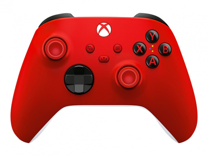 Microsoft trådløs controller til Xbox Series X/S og One, rød i gruppen HJEMMEELEKTRONIK / Spilkonsoller og tilbehør / Xbox One / Tilbehør hos TP E-commerce Nordic AB (38-96383)