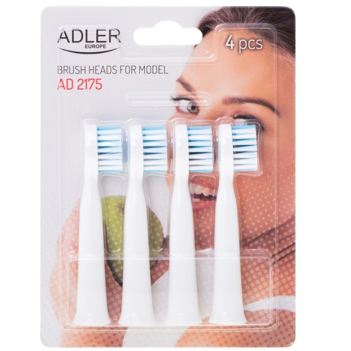 Adler Børstehoveder til Sonisk Eltandbørste AD 2175.1 v i gruppen SKØNHED & HELSE / Oral pleje / Tilbehør til elektriske tandbørster hos TP E-commerce Nordic AB (38-96390)