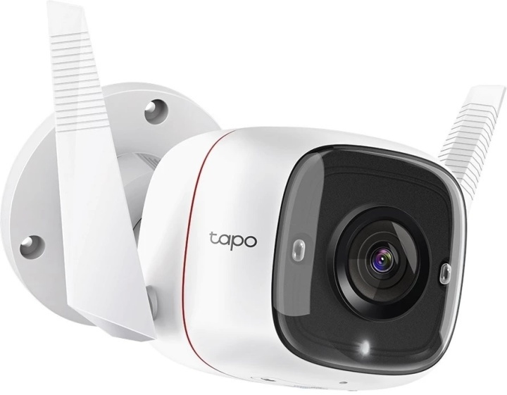 TP-LINK Tapo C310 udendørs Wi-Fi-sikkerhedskamera i gruppen HJEM, HUS & HAVE / Alarm, Sikkerhed & Overvågning / Overvågningskameraer / Digital (netværk) / Udendørs kameraer hos TP E-commerce Nordic AB (38-96451)