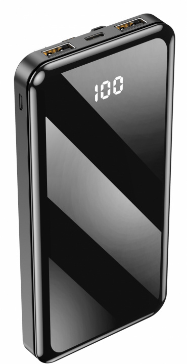 Forever TB-411 Powerbank med kabler, 10 000 mAh i gruppen SMARTPHONES & TABLETS / Opladere og kabler / Powerbanks hos TP E-commerce Nordic AB (38-96467)