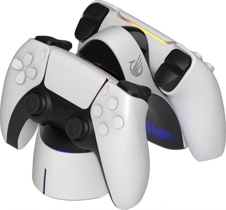 KMD Dubbel laddstation för PS5-kontroller i gruppen HJEMMEELEKTRONIK / Spilkonsoller og tilbehør / Sony PlayStation 5 / Tilbehør hos TP E-commerce Nordic AB (38-96570)