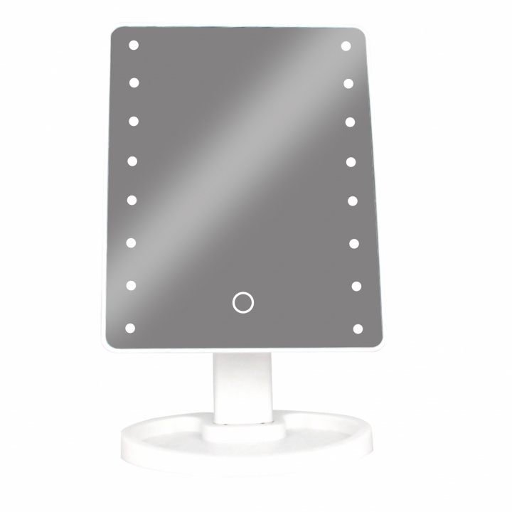 Cenocco CC-9106: Large LED Mirror i gruppen SKØNHED & HELSE / Makeup / Sminkespejl hos TP E-commerce Nordic AB (38-96608)