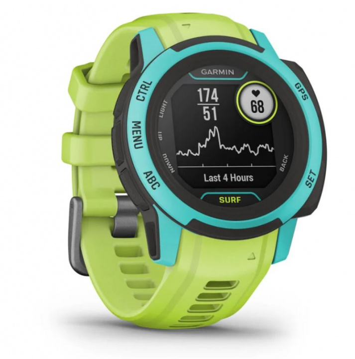 Garmin Instinct 2S - Surf Edition, Waikiki i gruppen SPORT, FRITID & HOBBY / Smartwatch & Aktivitetsmåler / Smartwatches hos TP E-commerce Nordic AB (38-96766)