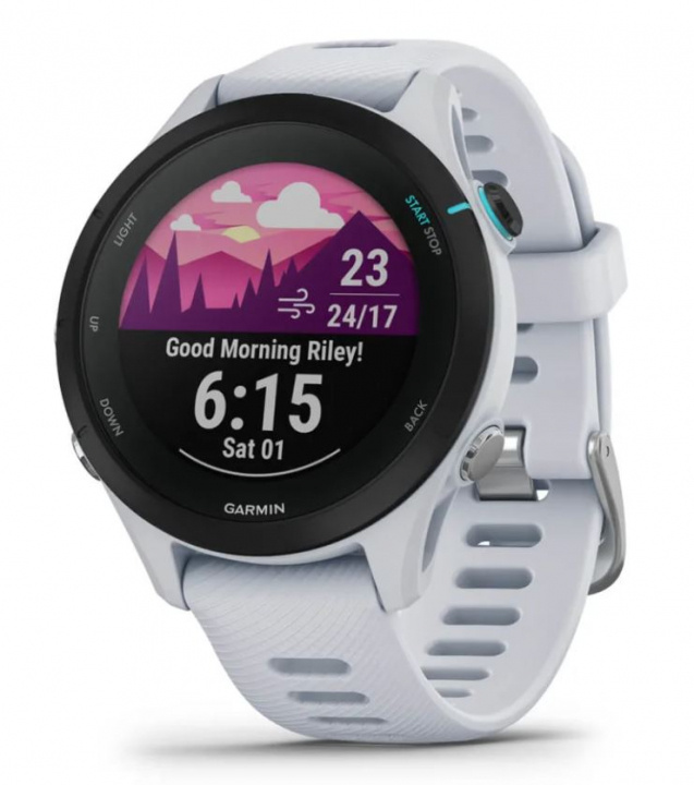 Garmin Forerunner 255S Music, Vit i gruppen SPORT, FRITID & HOBBY / Smartwatch & Aktivitetsmåler / Smartwatches hos TP E-commerce Nordic AB (38-96768)