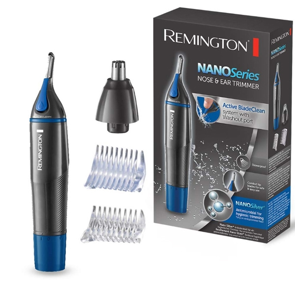 Remington NE3850 NanoSeries Näs- & örontrimmer i gruppen SKØNHED & HELSE / Hår og styling / Barbering og trimning / Næsehårstrimmer hos TP E-commerce Nordic AB (38-96810)