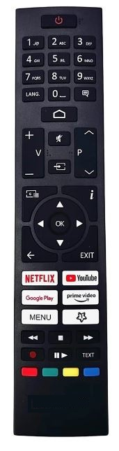 Fjärrkontroll för Nordiqzenz och Luxor med snabbknappar i gruppen HJEMMEELEKTRONIK / Lyd & billede / Tv og tilbehør / Fjernbetjeninger hos TP E-commerce Nordic AB (38-96839)