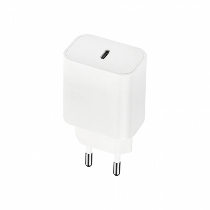 Maxlife MXTC-06 PD QC vægoplader 1x USB-C 20W i gruppen SMARTPHONES & TABLETS / Opladere og kabler / Vægoplader / Væg oplader Type C hos TP E-commerce Nordic AB (38-96945)