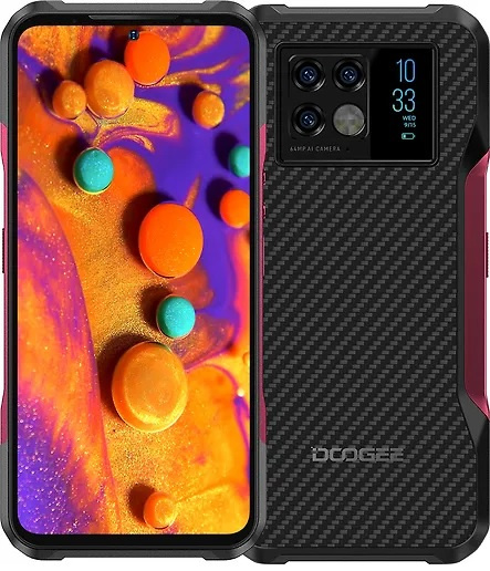 Doogee V20 Telefon 256/8GB Svart/Röd i gruppen SMARTPHONES & TABLETS / Mobiltelefoner & smartphones hos TP E-commerce Nordic AB (38-96948)
