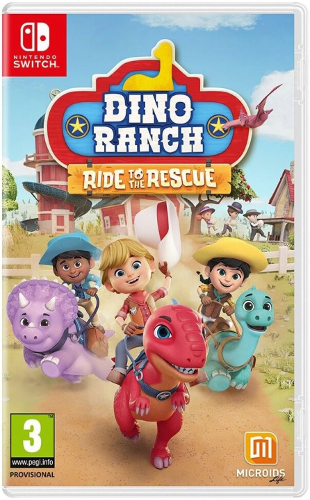 Dino Ranch: Rid til undsætning (Switch) i gruppen HJEMMEELEKTRONIK / Spilkonsoller og tilbehør / Nintendo Switch / Spil hos TP E-commerce Nordic AB (38-96958)